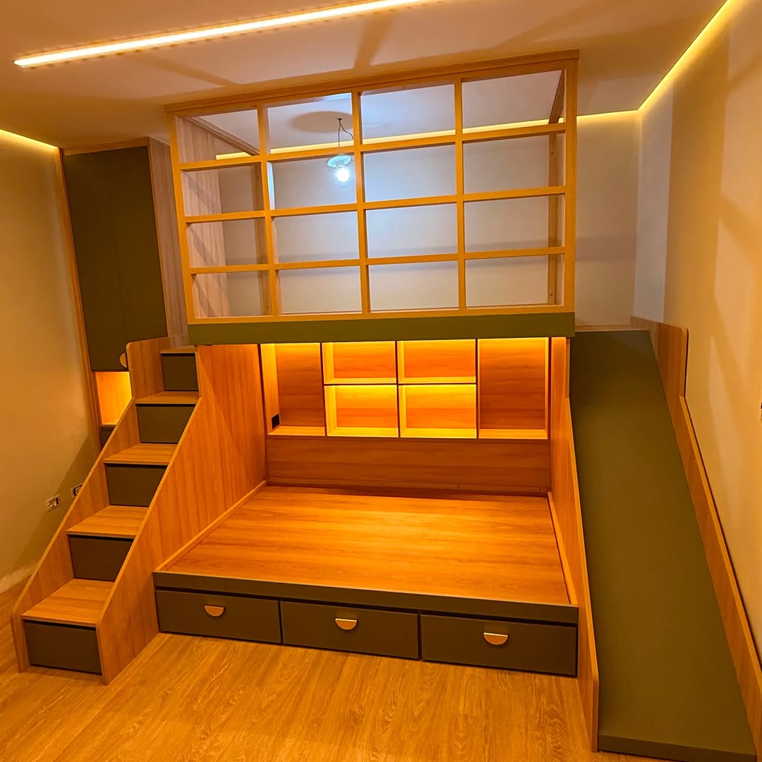 Quarto infantil planejado completo em São Paulo — Marcenaria Zacarias
